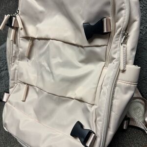 Cream/blush Backpack - Brand new